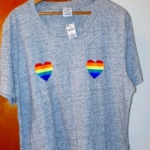 Victoria Secret Pink cropped tee